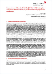 20260202_Bericht zur Integration von BNE in den LV der PH VS Teil 2.pdf